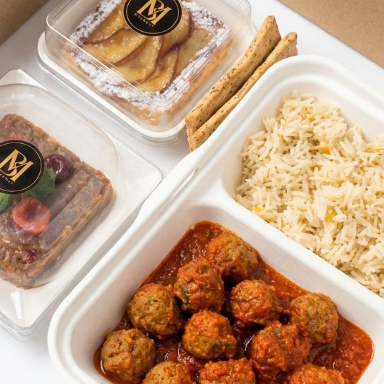 Lunchbox MB Gourmet menu equilibre